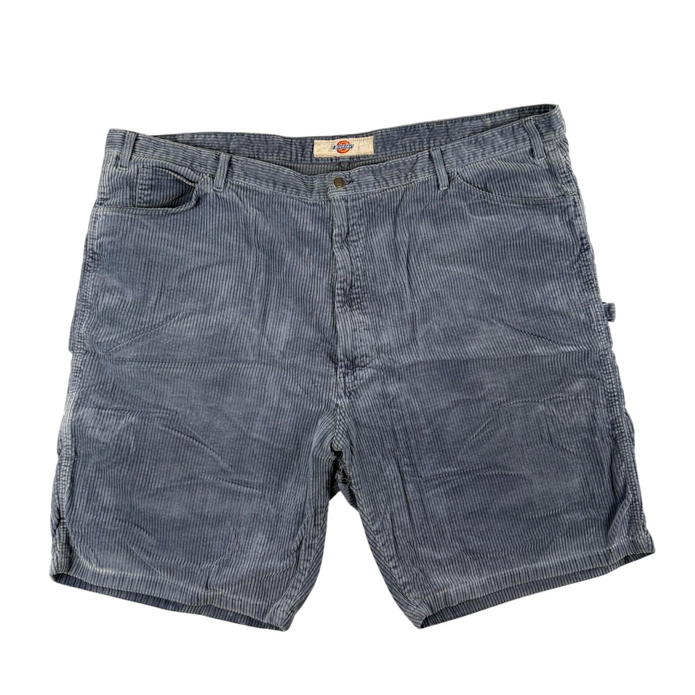 Dickies Corduroy Shorts Mens 50 Blue Workwear‎ Utility Skater Y2K Baggy Vtg
